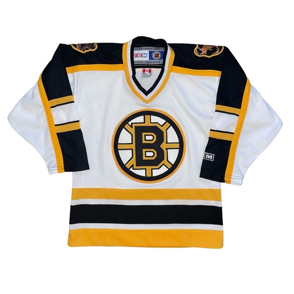 Nike Tops - vintage boston bruins ccm nhl hockey jersey